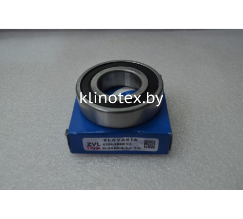 Подшипник 6206 2RS, ZKL